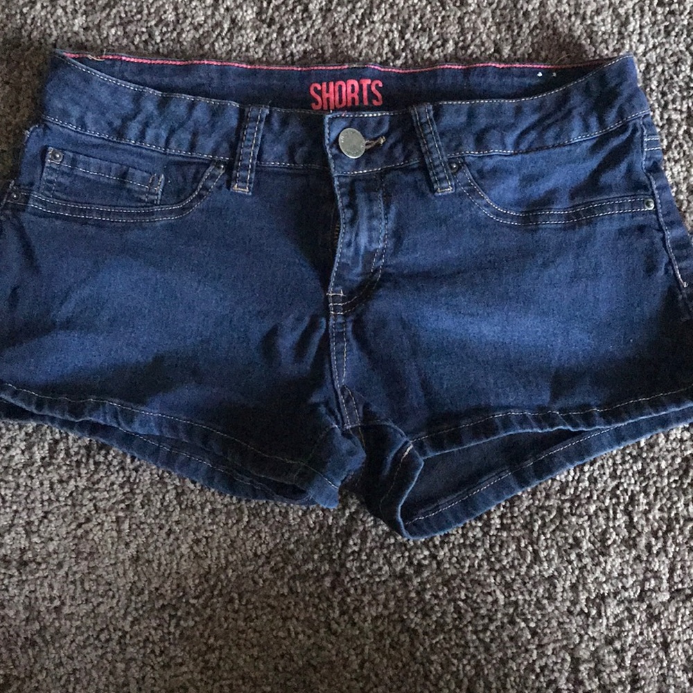 Blue mini Shorts
